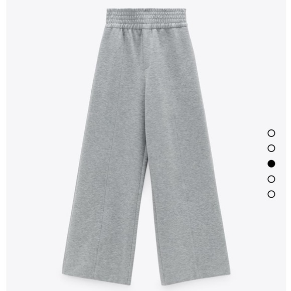 Zara Pants - **SOLD** ZARA Wide Leg Plush Pants